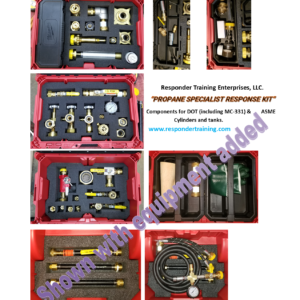 Propane Response Specialist Kit - BOXES, FOAM, DIVIDER and TOOL TRAYS ONLY