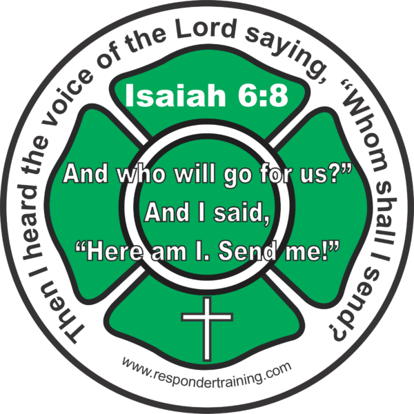 Sticker - Isaiah 6-8 Green