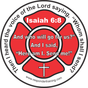 Sticker - Isaiah 6-8 Red