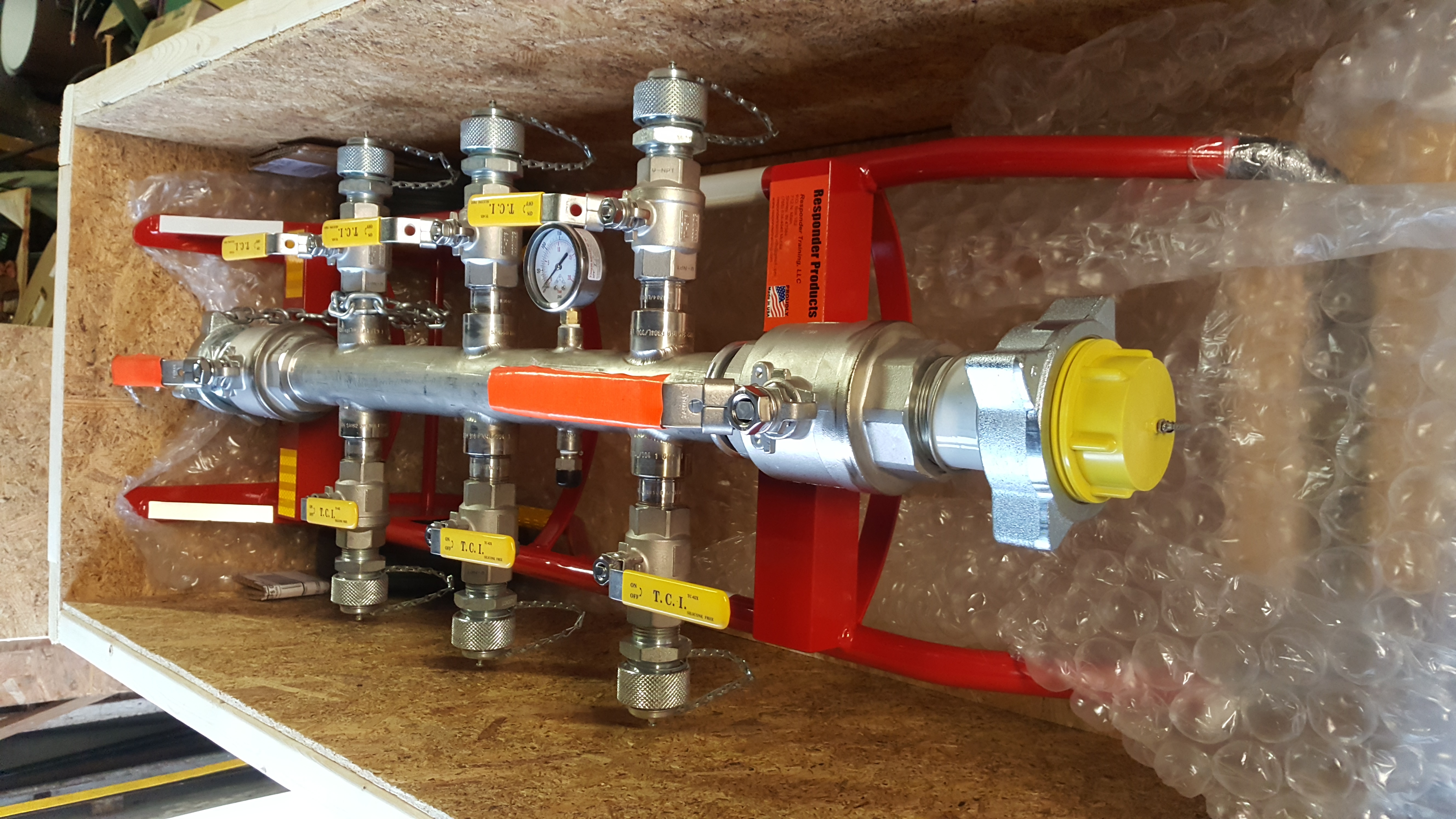 2Inch Propane Distribution Manifold Responder Training