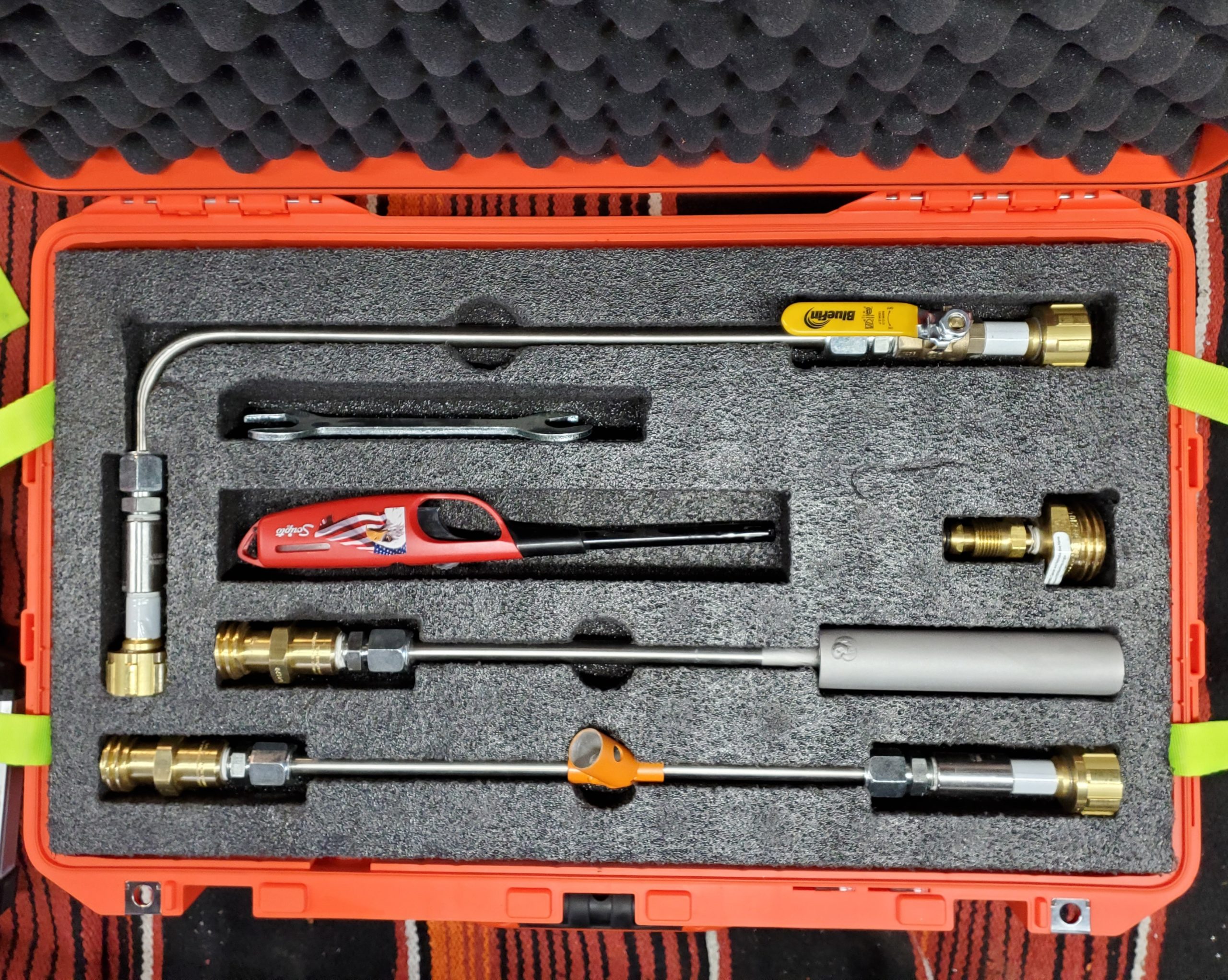 Small Cylinder Flare Kit (upgraded to 1/2" SS tube) Responder Training