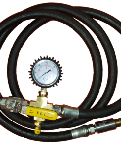1/2" Gauge assembly with 10 foot w/hose