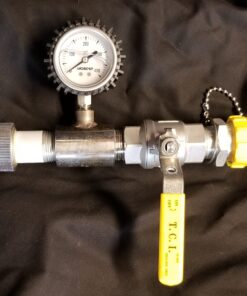 1″ SS ACME Pressure Gauge Assembly