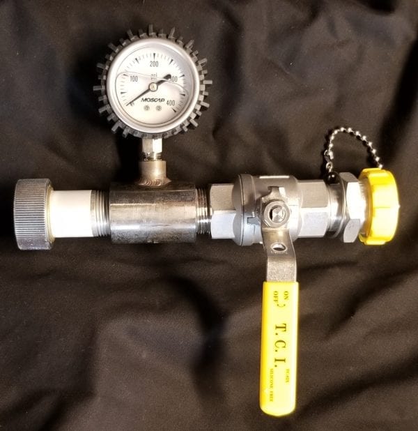 1″ SS ACME Pressure Gauge Assembly