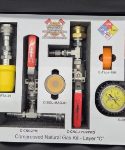 Alternative view of Compressed Natural Gas Vent/Flare Connector Kit