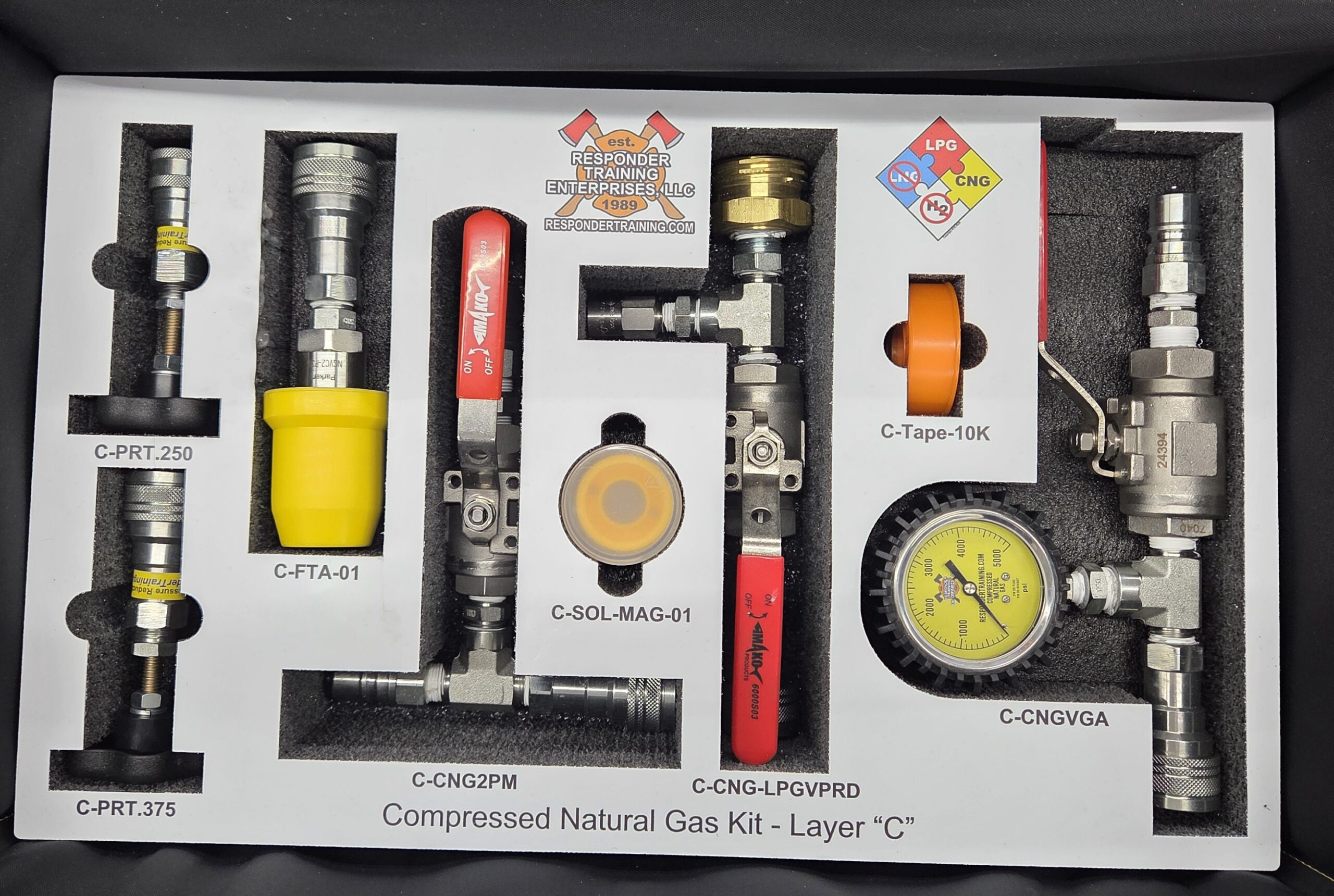 Compressed Natural Gas Vent/Flare Connector Kit - Image 2