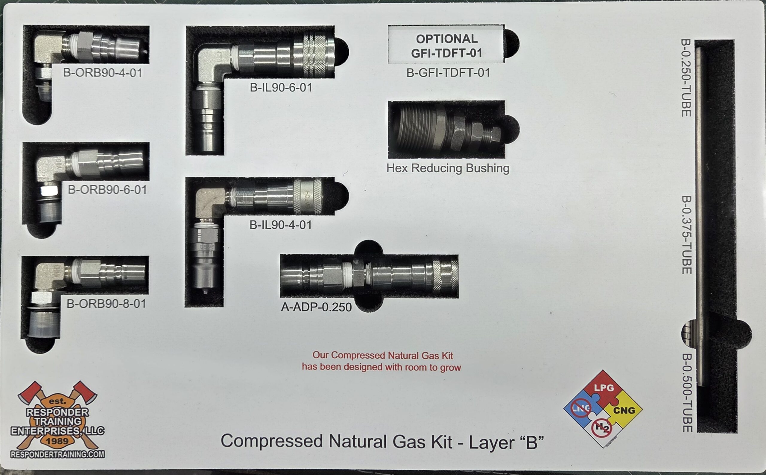 Compressed Natural Gas Vent/Flare Connector Kit - Image 3
