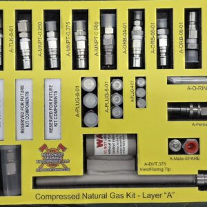 Compressed Natural Gas Vent/Flare Connector Kit