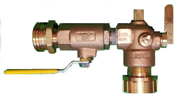 Unloading Adapter Valve Assembly (90deg) 1-3/4" Female ACME thread