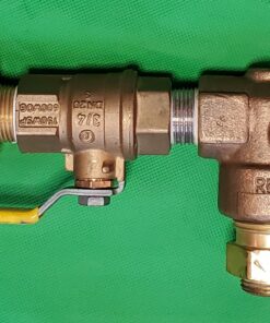 Liquid Evacuation Valve Assembly (90deg old style Rego Chek-Lok)