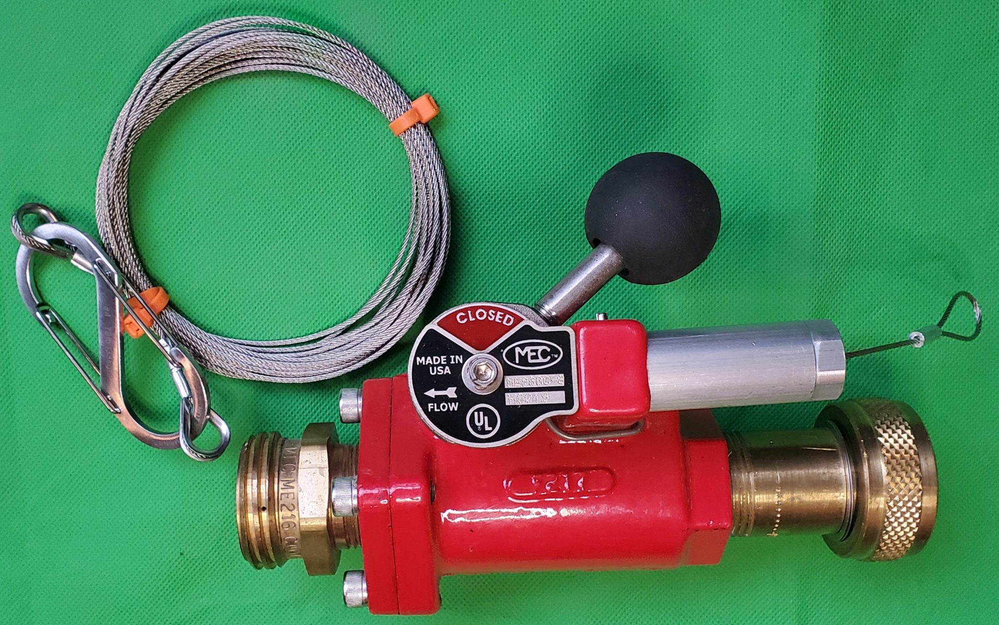 1 Emergency Shut Off Valve With 25 Foot SS Cable And 1 3 4 ACME 1-emergency-shut-off-valve-with-25-foot-ss-cable-and-1-3-4-acme