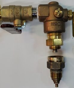 Liquid Evacuation Valve Assembly (90deg old style Rego Chek-Lok) - Image 3