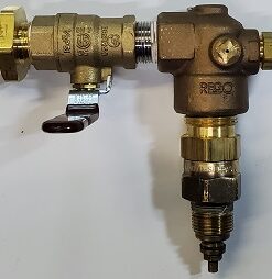 Liquid Evacuation Valve Assembly (90deg old style Rego Chek-Lok) - Image 6