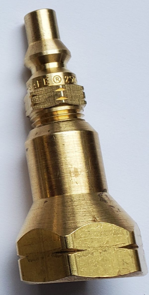 Propane Quick Connector - LOW Pressure 10 psi