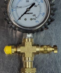 400 psi gauge w/Bleeder, Hydrostat and P.O.L.