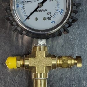 400 psi gauge w/Bleeder, Hydrostat and P.O.L.
