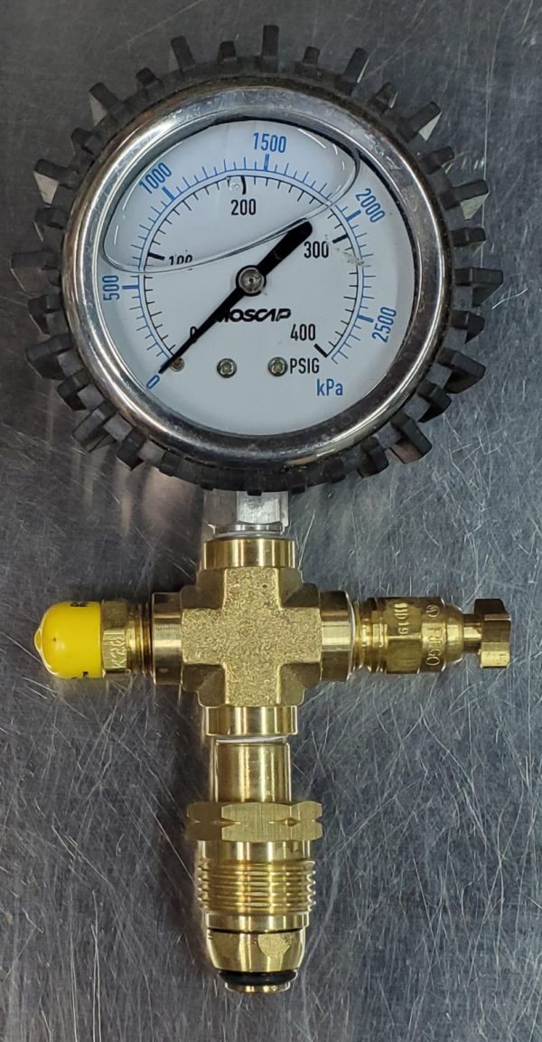 400 psi gauge w/Bleeder, Hydrostat and P.O.L.