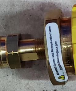 Full flow POL x 1-3/4" ACME with cap
