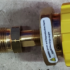 Full flow POL x 1-3/4" ACME with cap