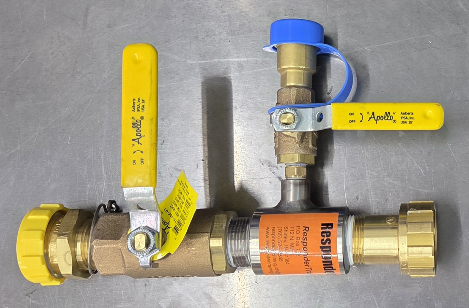 In Line Regulator Port and Flow Control Valve