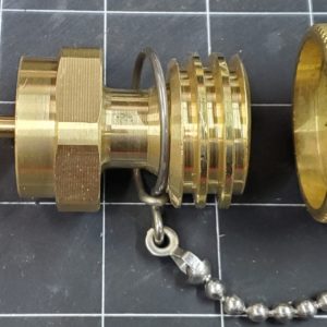 Disposable 1-pound cylinder adapter thread protection kit