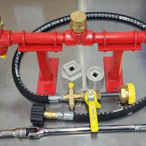 PROPANE LIQUID WITHDRAWAL VALVE TRAINING SYSTEM with hard case