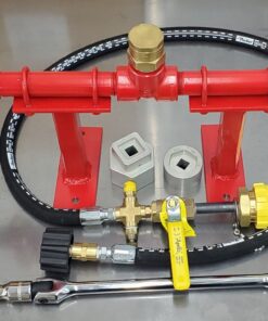 PROPANE LIQUID WITHDRAWAL VALVE TRAINING SYSTEM with hard case