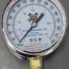 400 psi PROPANE bottom mount pressure gauge with 1/4″ male NPT threads.