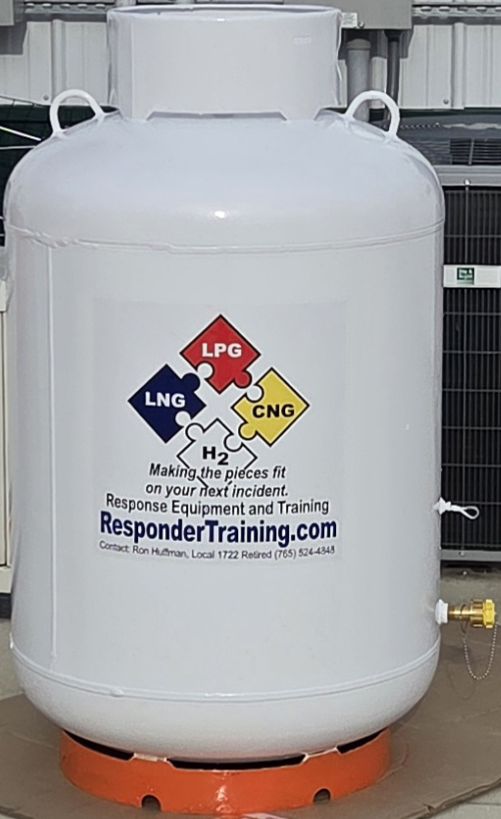 120 Gallon/420 LB Propane Tank Training Center Prop