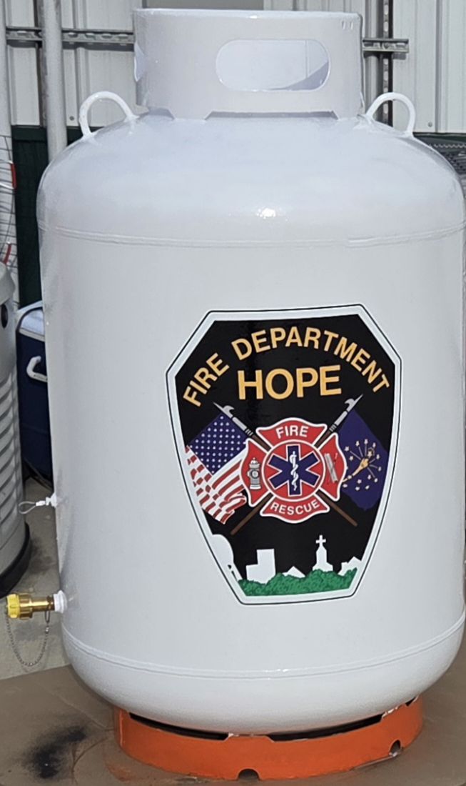 120 Gallon/420 LB Propane Tank Training Center Prop - Image 4