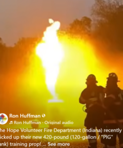 Alternative view of 120 Gallon/420 LB Propane Tank Training Center Prop
